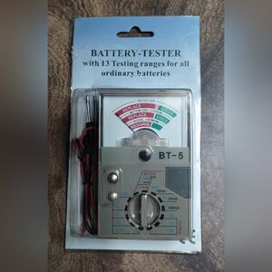 BT-5 Battery Tester - Gray